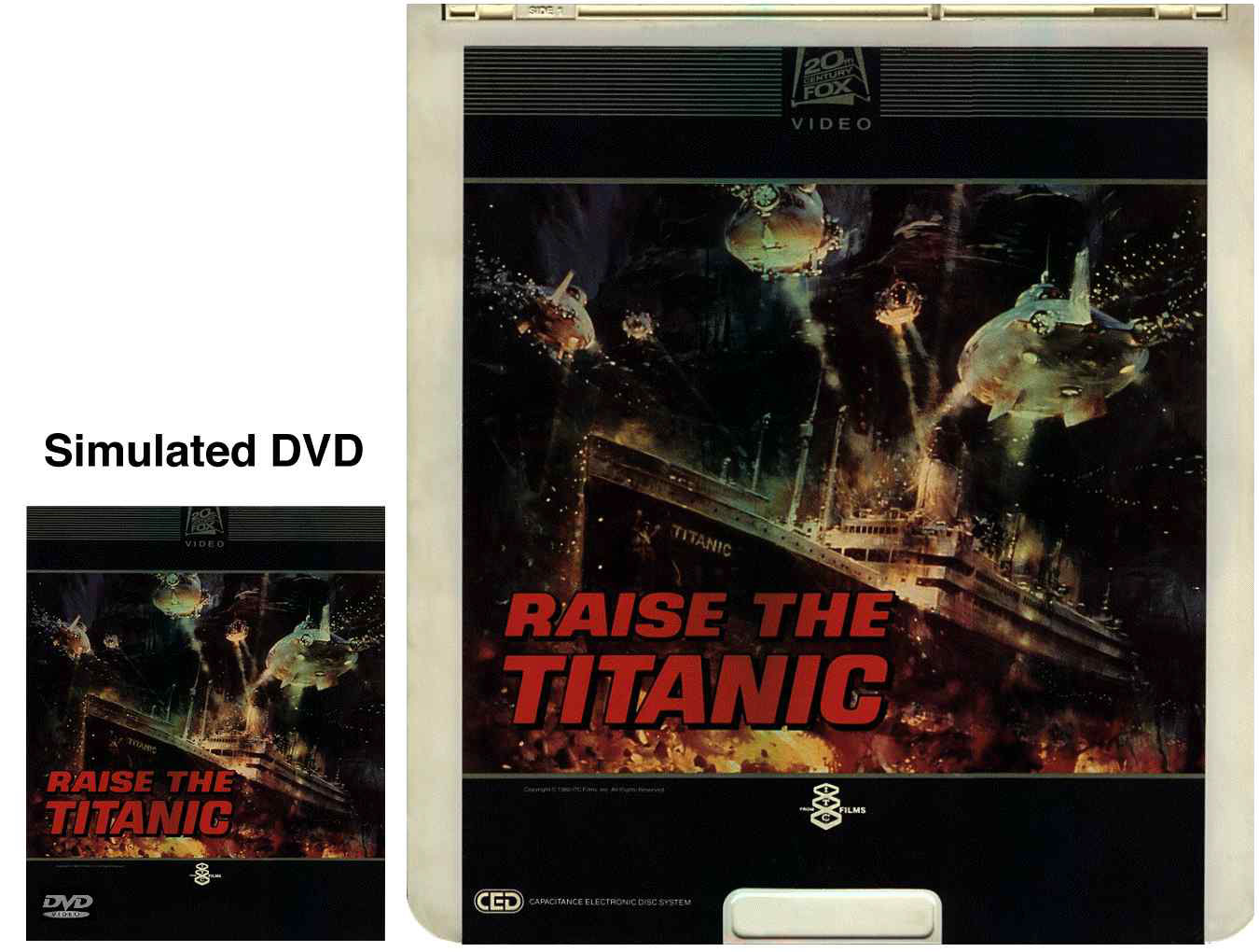 Raise the Titanic DVD/CED Life Size