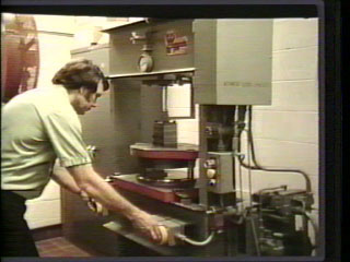 VideoDisc Stamper Forming Operation