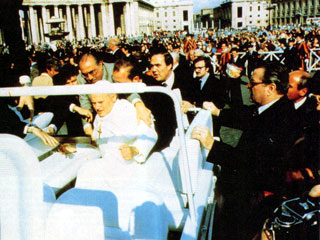 Pope John Paul II Shot May 13, 1981