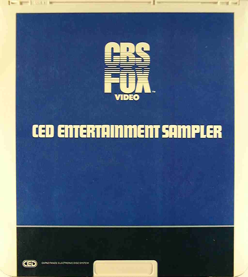 CED title precursor to the Blu-ray DVD movie disc format