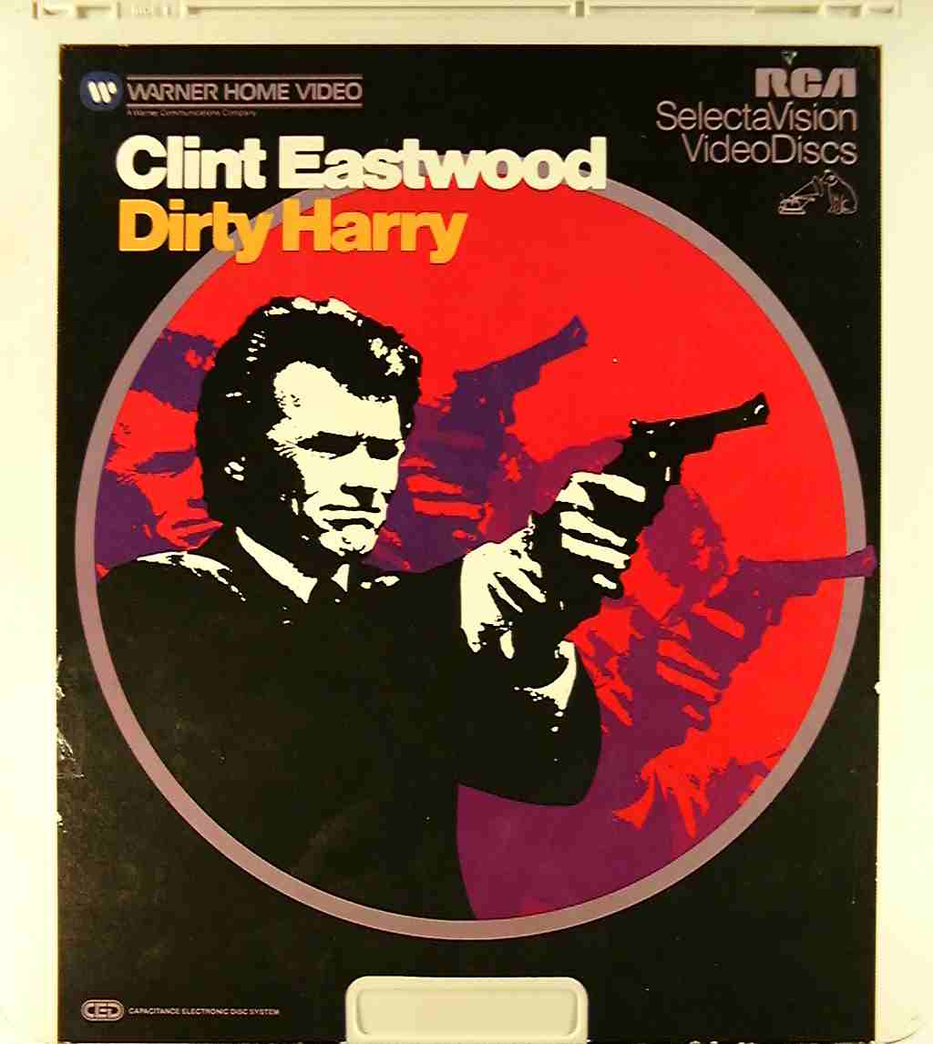 CED title precursor to the Blu-ray DVD movie disc format