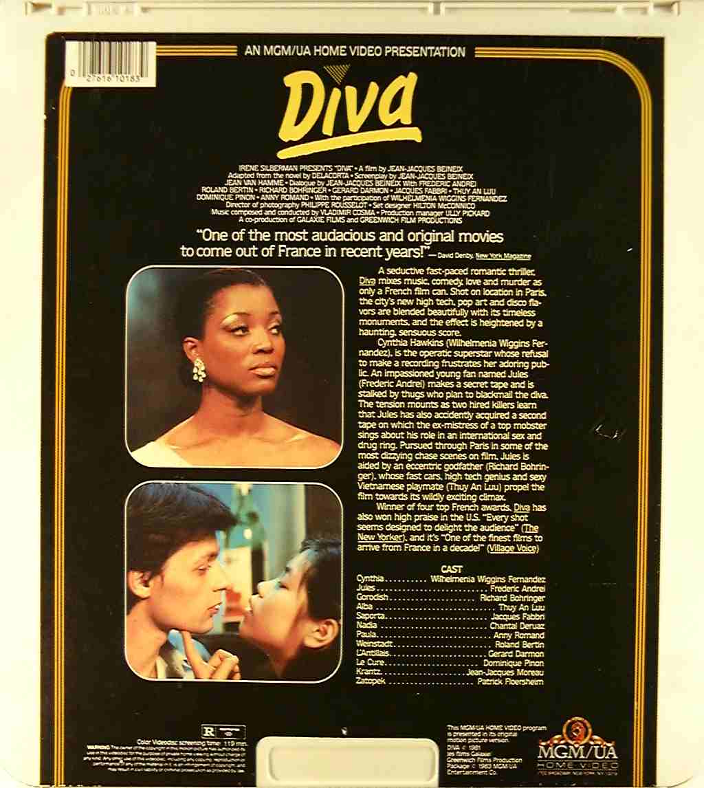 CED title precursor to the Blu-ray DVD movie disc format