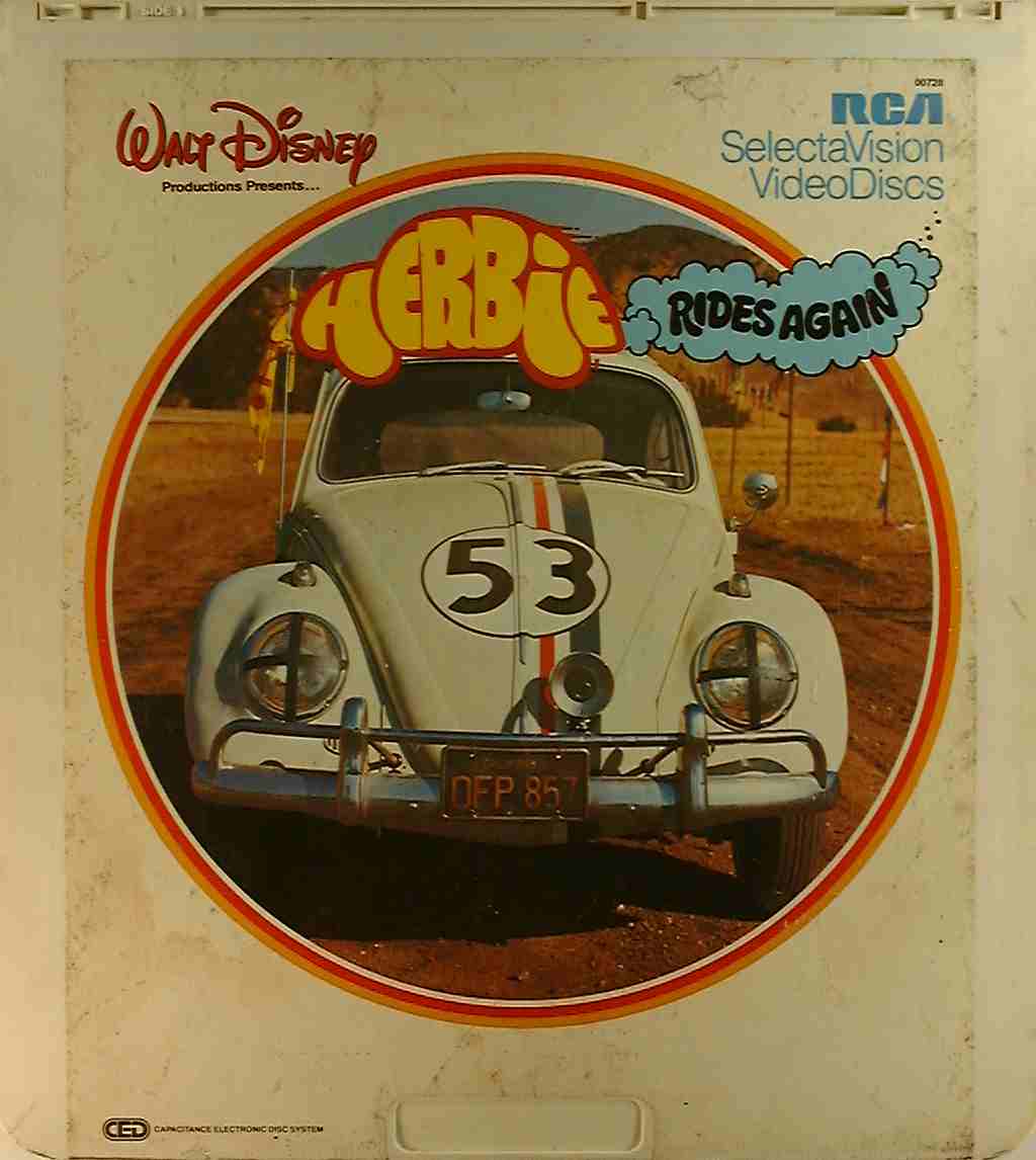 CED title precursor to the Blu-ray DVD movie disc format