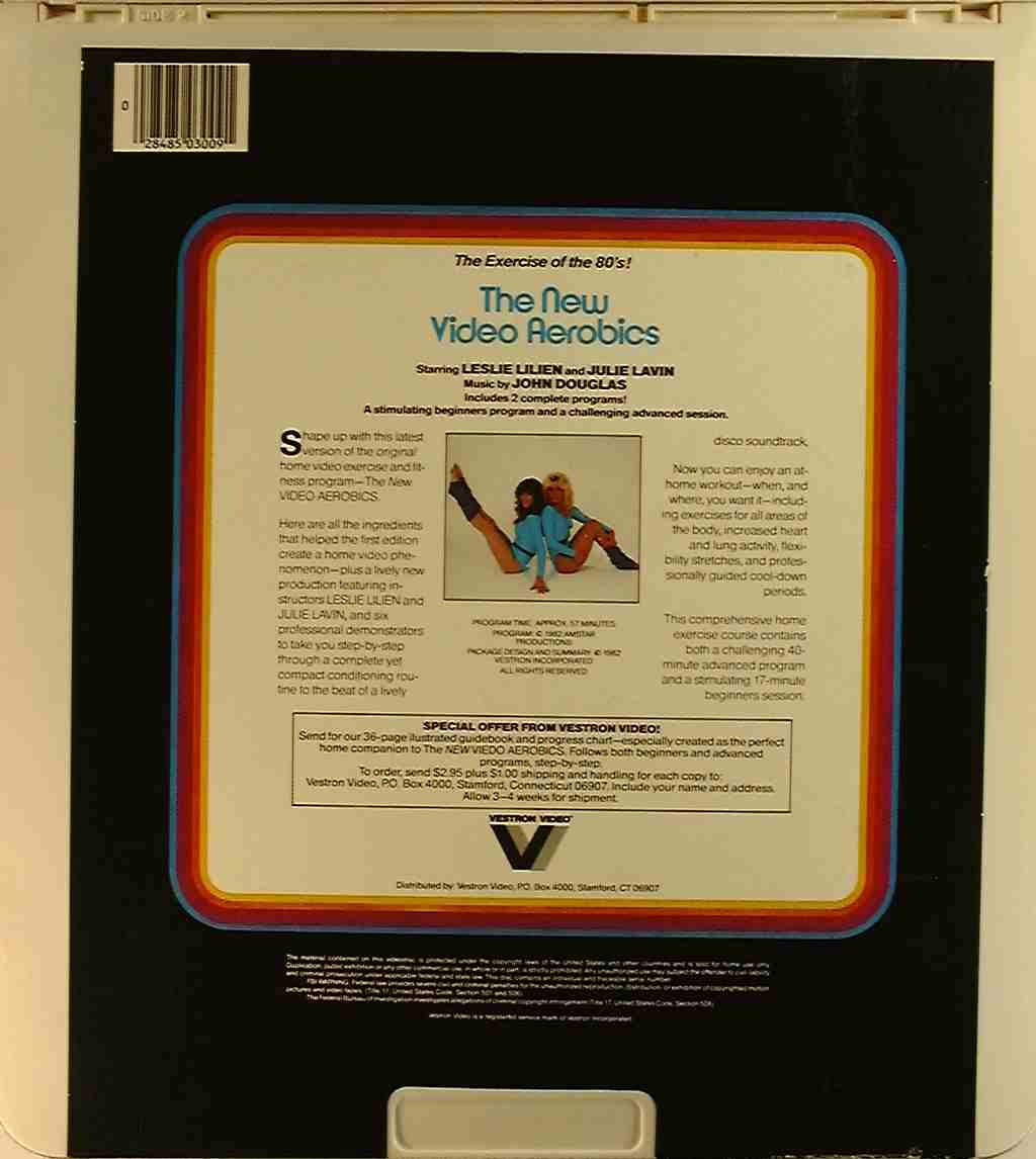 CED title precursor to the Blu-ray DVD movie disc format