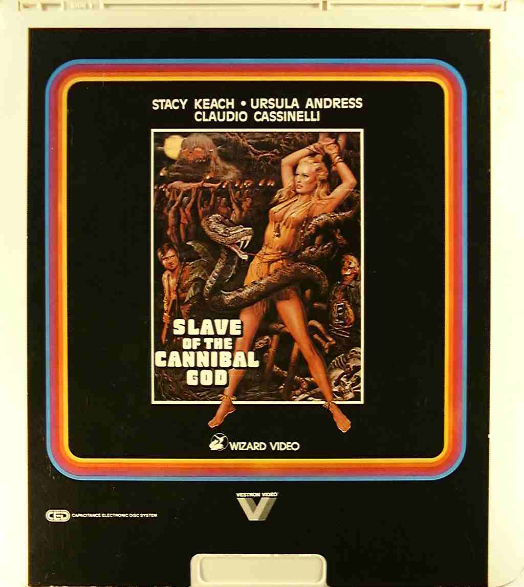 CED title precursor to the Blu-ray DVD movie disc format