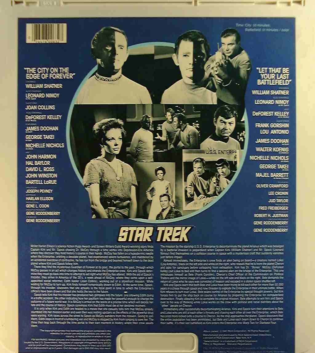 CED title precursor to the Blu-ray DVD movie disc format